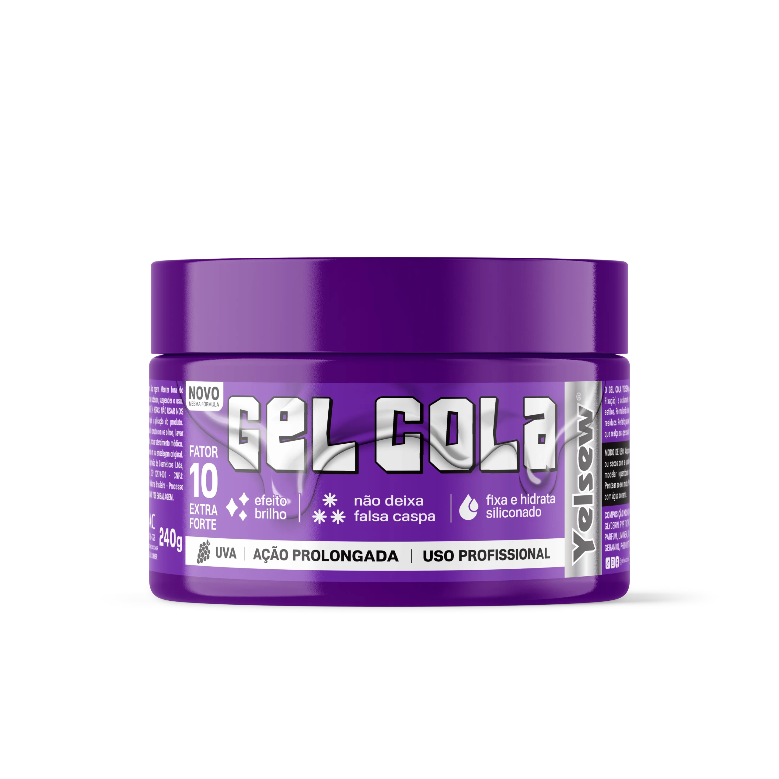 Gel Cola Uva 240g